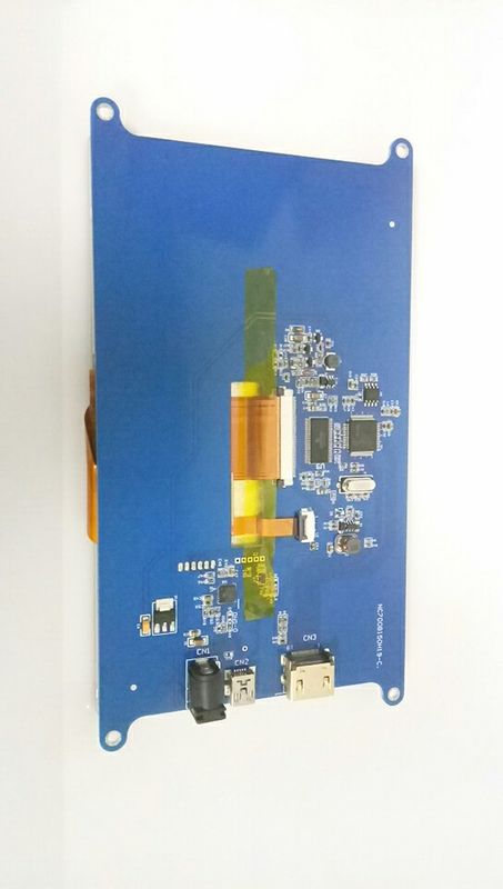 Δείκτης HDMI υψηλής φωτεινότητας και πλακέτα οδήγησης PCB για Raspberry Pi 3 6 Ο' Ρολόκ Κατεύθυνση προβολής 7 ιντσών Μεταδοτικό LCD