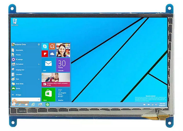 Δείκτης HDMI υψηλής φωτεινότητας και πλακέτα οδήγησης PCB για Raspberry Pi 3 6 Ο' Ρολόκ Κατεύθυνση προβολής 7 ιντσών Μεταδοτικό LCD