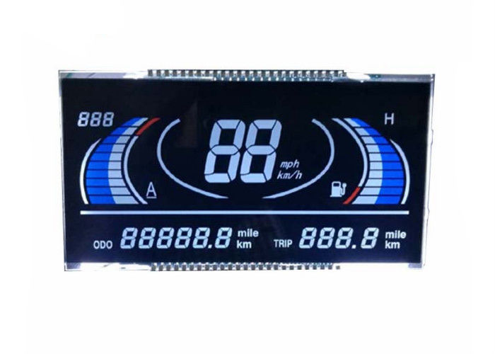 Οθόνη επίδειξης συνήθειας VA LCD 14 αρνητικό ψηφίο 7 επίδειξης ενότητας τμήματος LCD ενότητα τμήματος LCD