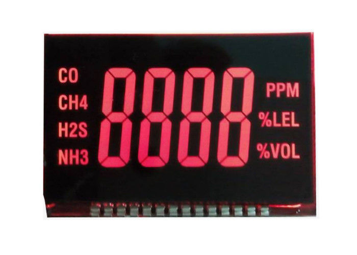 Αρνητική LCD επίδειξης ενότητα 7 επίδειξης αντίθεσης LCD οθόνης υψηλή γραπτή LCD ενότητα οθόνης επίδειξης τμήματος LCD
