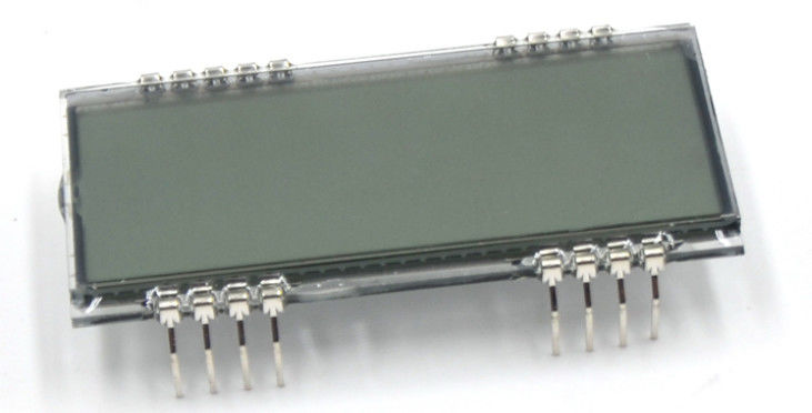 Προσαρμόστε την ενότητα αντανακλαστικό LCD της TN LCD θετική LCD επιτροπή γυαλιού ενότητας επίδειξης οθόνης επίδειξης 7 τμήματος