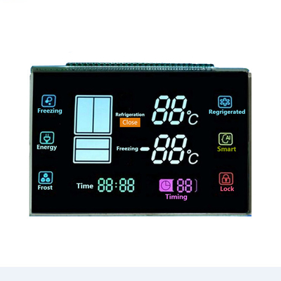 Οθόνη επίδειξης μεγέθους LCD συνήθειας, 7 τμήμα υψηλή επίδειξη αντίθεσης VA LCD