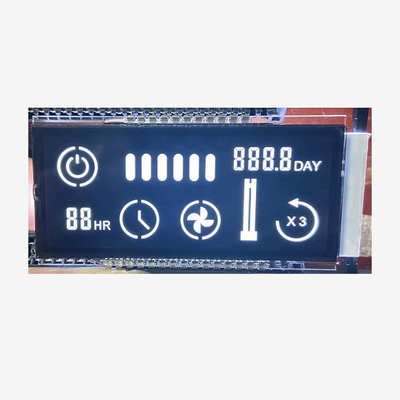 Προσαρμοσμένη μονόχρωμη οθόνη LCD TN, οθόνη LCD ψηφιακού τμήματος για οθόνη αυτοκινήτου