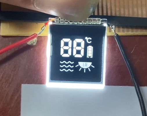 Διαφανές αρνητικό 7 τμήματα VA Lcd Panel Module Φορητή έξυπνη ιατρική υψηλής αντίθεσης