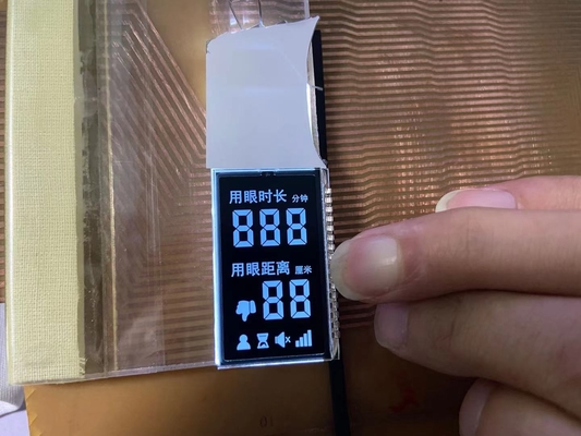 Προσαρμοσμένο αρνητικό VA 12 O ClockLcd οθόνη μεταδοτική ψηφιακή γραφική οθόνη LCD γυαλί για τοποθετημένη λάμπα τραπεζιού