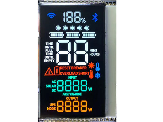 Υψηλής αντίθεσης μονάδα LCD VA μονοχρωματική οθόνη για εξωτερική και εσωτερική οθόνη ρεύματος