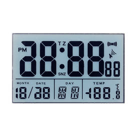 Διαφανής επίδειξη της TN LCD 7 τμήματος για το μετρητή ιατρικής/γλυκόζης αίματος