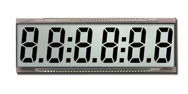Διάφορη επίδειξη 4 επιτροπή ROHS της TN LCD σύνδεσης καρφιτσών γυαλιού τμήματος ψηφίων υποχωρητική