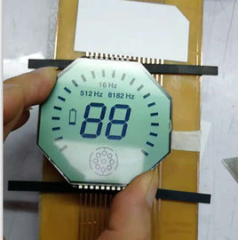 Ειδικό σχέδιο 3.0V επίδειξης συνήθειας LCD μορφής οκταγώνων για το βιομηχανικό εργαλείο