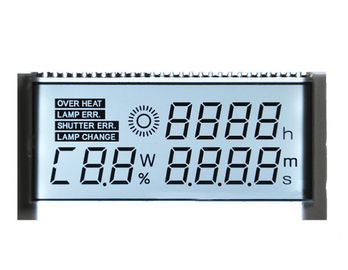 Θετική STN LCD επίδειξη συνήθειας επτά τμήμα για το ταμπλό αυτοκινήτων Drive μέθοδος 1/4 καθήκον