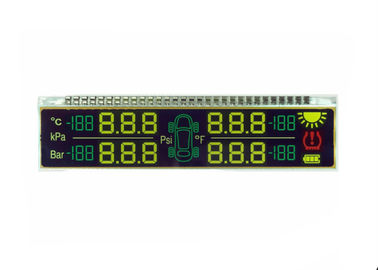Οθόνη συνήθειας 3v 5v FSTN LCD με την καρφίτσα Connetor 7 μετάλλων επίδειξη τμήματος LCD