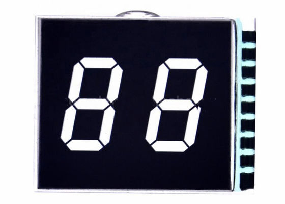 7 τμήματος VA LCD αρνητικό LCD μεγέθους LCD επίδειξης προσαρμοσμένο ενότητα ψηφίο 16 επίδειξης οθόνης ενότητα τμήματος LCD